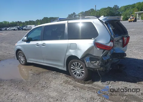 2019 Toyota Sienna Xle 8 Passenger из США, поврежденный, VIN 5TDYZ3DC7KS006280